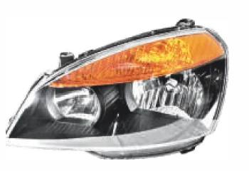 Head Light Assy Black Bezzel with Wire INDG CS