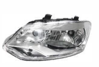 Head Light-Metallised Bezel-LH VENTO & POLO