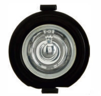 Front Fog Light- Black Rim & Clear Glass­w/o Coupler BLRO REFRESH [TYPE-3|