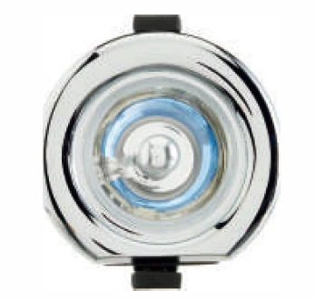 Front Fog Light-Chrome Rim, Clear Glass & Blue Bulb-with Coupler BLRO REFRESH [TYPE-3]