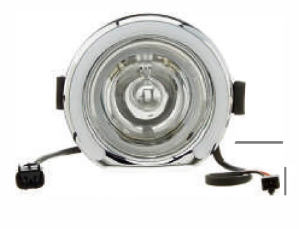 Fog Light Kit DRL Clear Lens Chrome Rim BLRO TYPE-3